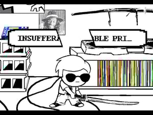 This is the Avatar Image for the Dave Strider [Lets Read Homestuck! Voice Over Nexus] AI Voice and Text to Speech Generator